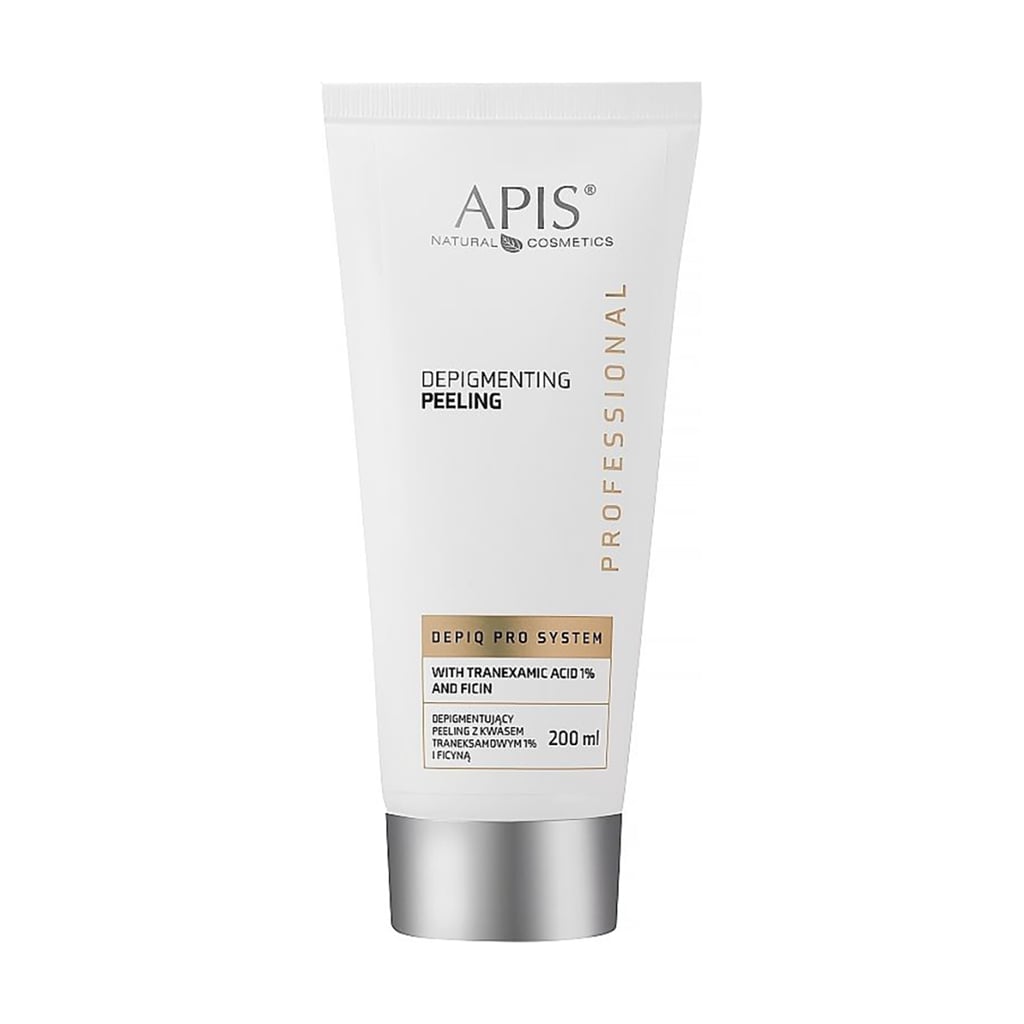 Відбілювальний пілінг для обличчя Apis Natural Cosmetics Professional Depiq Pro System Depigmenting Peeling, 200 мл